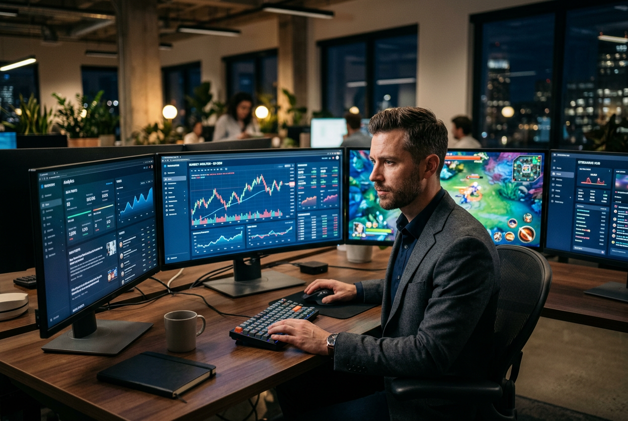 Ekspert finansowy Toy Box analizujący trendy w płatnościach hazardowych