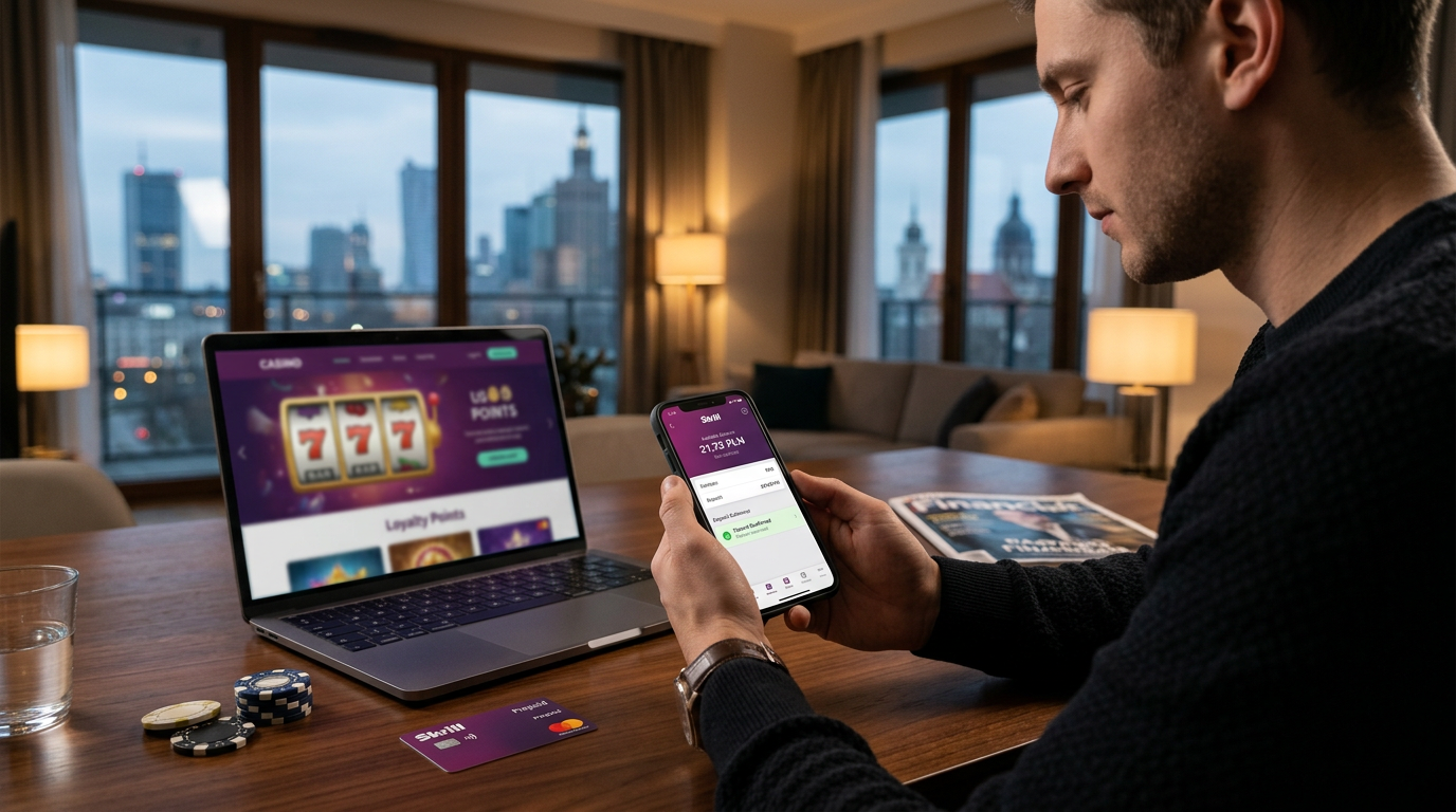 Nowoczesny portfel Skrill i żetony kasynowe w cyfrowym wydaniu