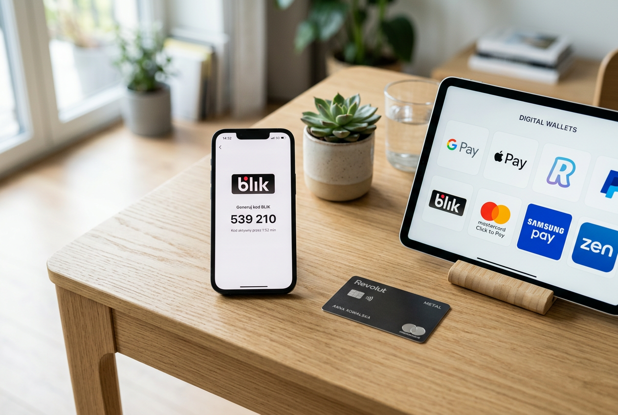 Zestawienie różnych kart i urządzeń płatniczych używanych w kasynach